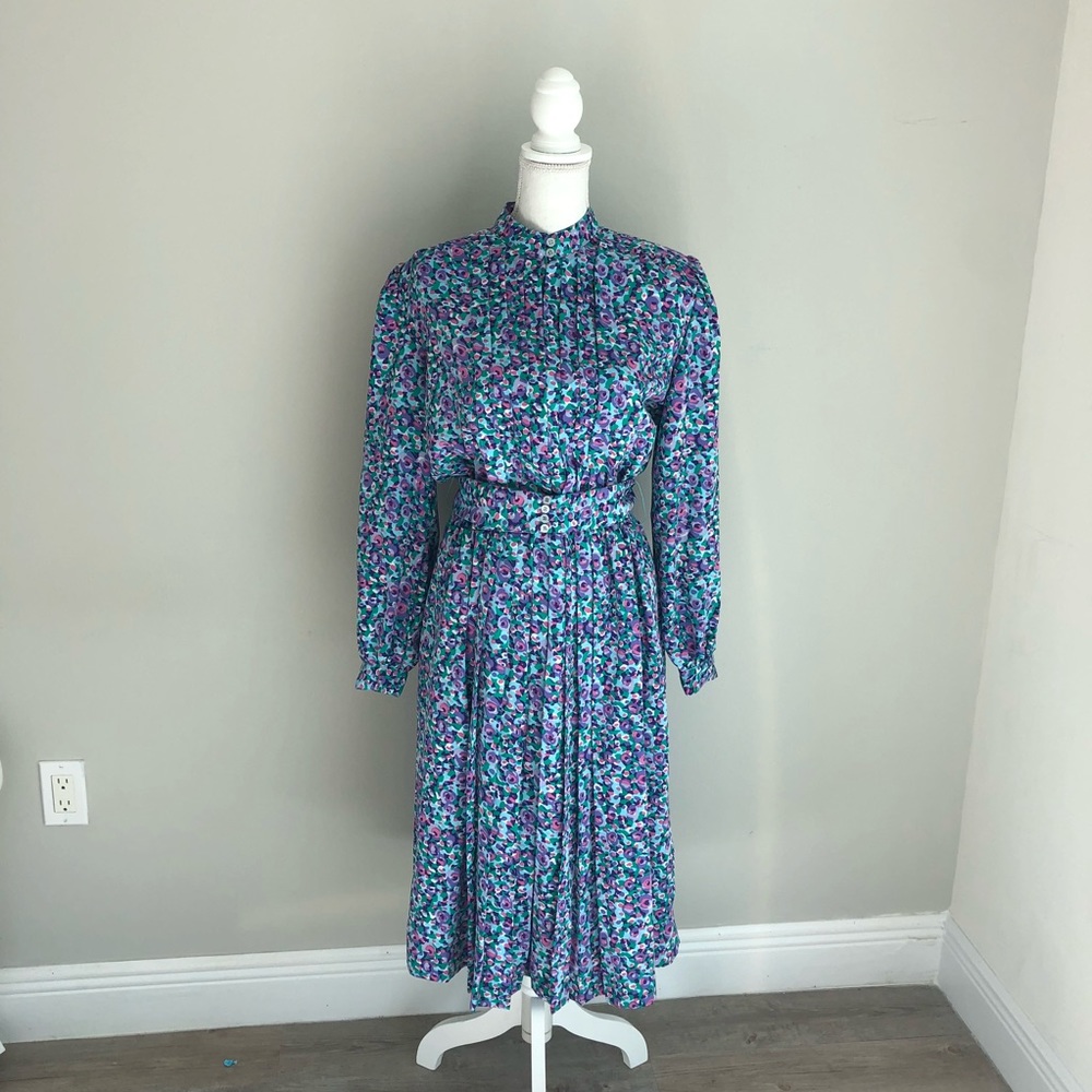 Floral Print Midi Dress